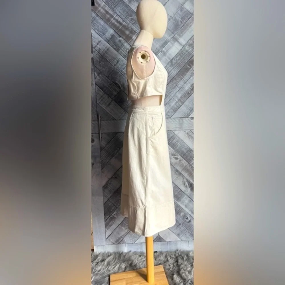 CURRENT/ELLIOTT NWT DENIM THE NIGHTFALL DRESS - - Picture 8 of 15